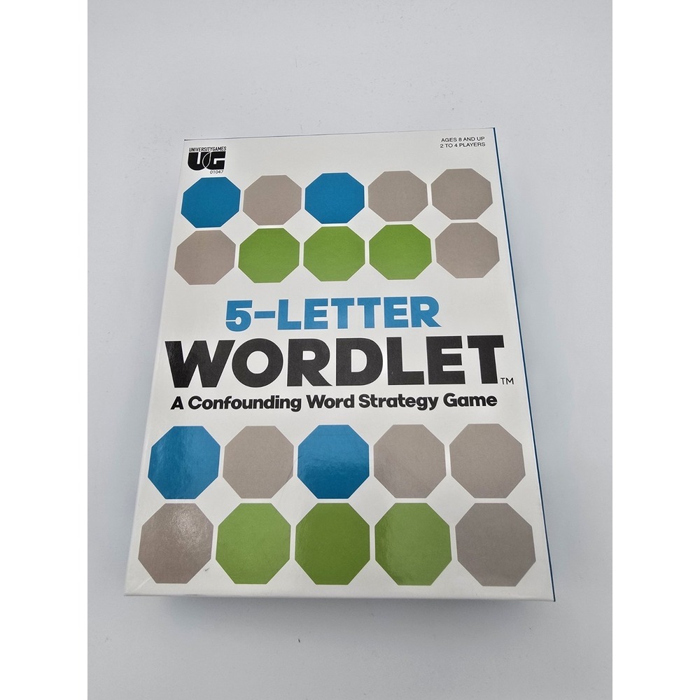 5 Letter Wordlet Game Ultimate Word Puzzle for Family and Friends Fun New in Box